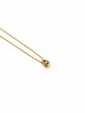 Gold Teardrop Pendant Necklace