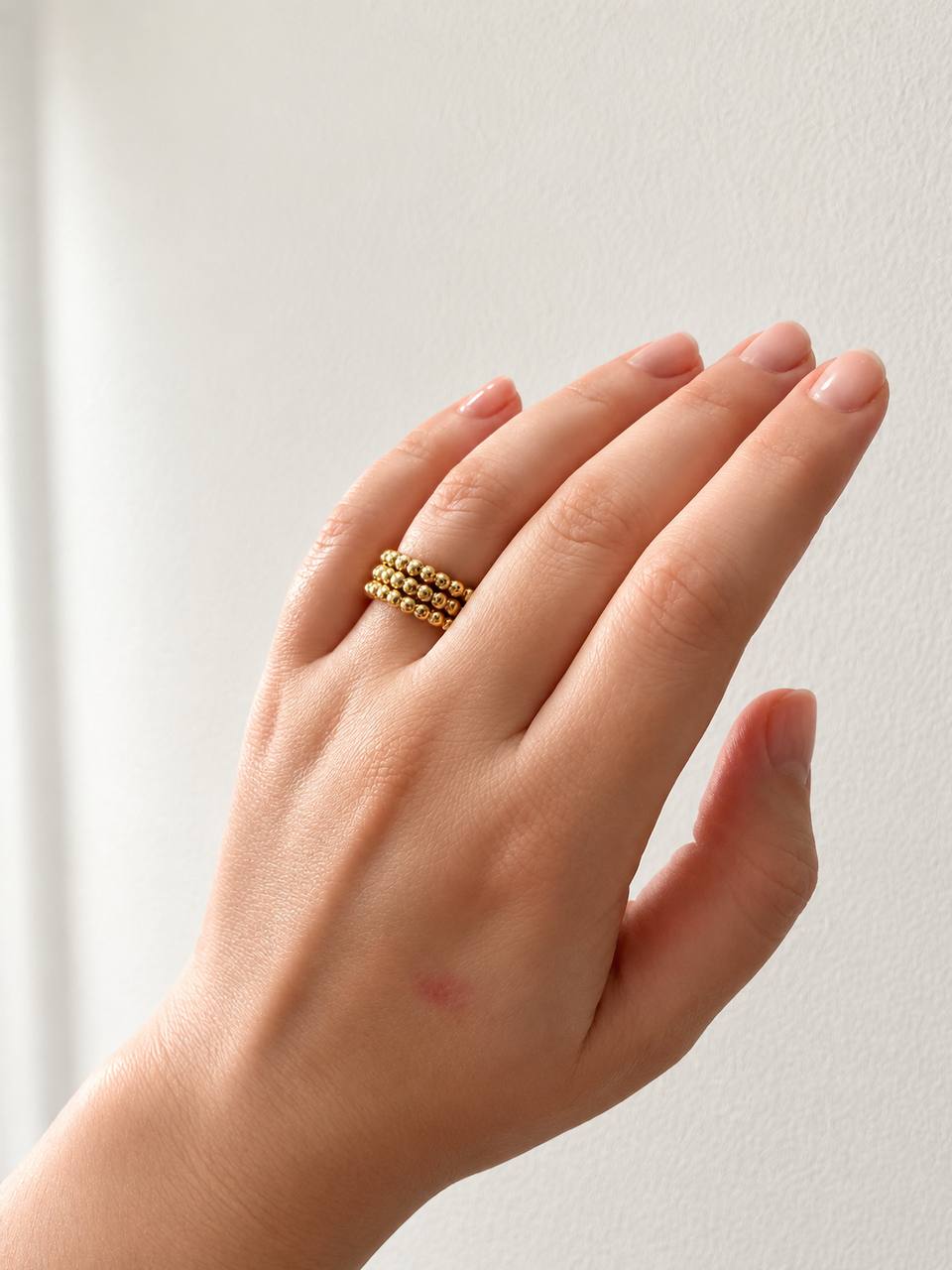 Beaded Stacking Ring