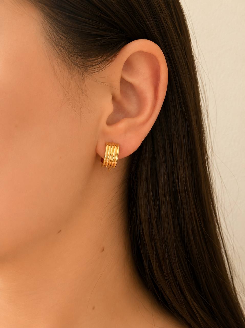 Gold Hoop Earrings