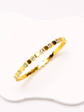 Gold Crystal Link Bracelet
